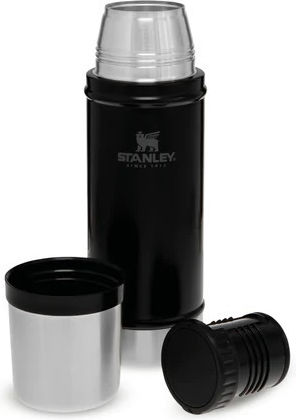 Stanley Classic Legendary Bottle Thermos Stainless Steel BPA Free 470ml Black with Cap-Cup