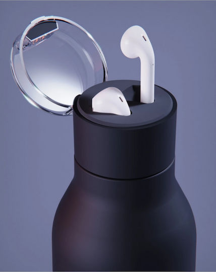 Asobu Μπουκάλι Θερμός Ανοξείδωτο 500ml Μαύρο