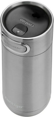 Contigo Luxe Flasche Thermosflasche Rostfreier Stahl BPA-frei Silber
