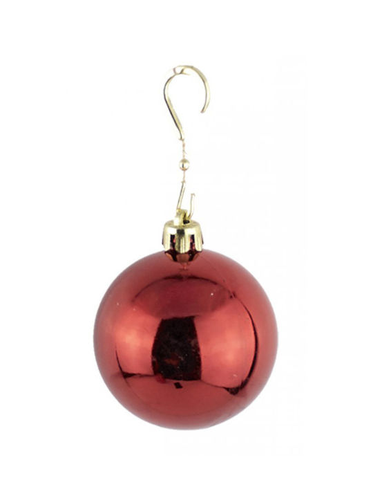 TnS Christmas Ball Ornament Red 15x15cm