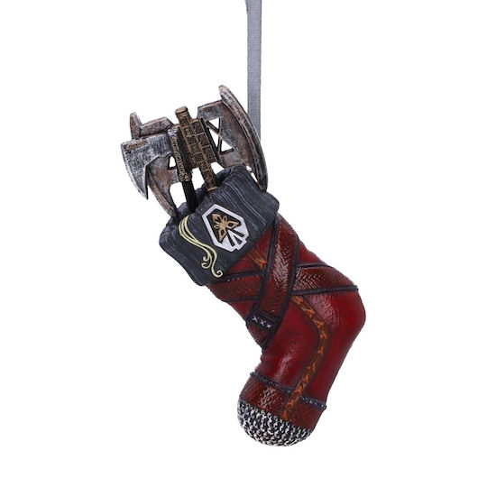 Lord of the Rings Gimli Plastic Multicolour Boot Ornament
