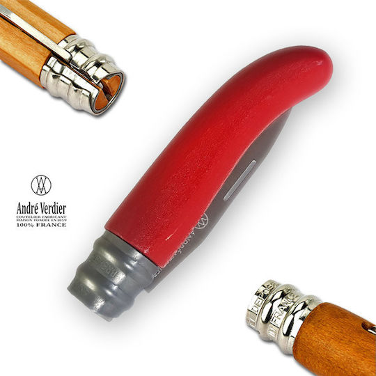 Andre Verdier Pocket Knife Red