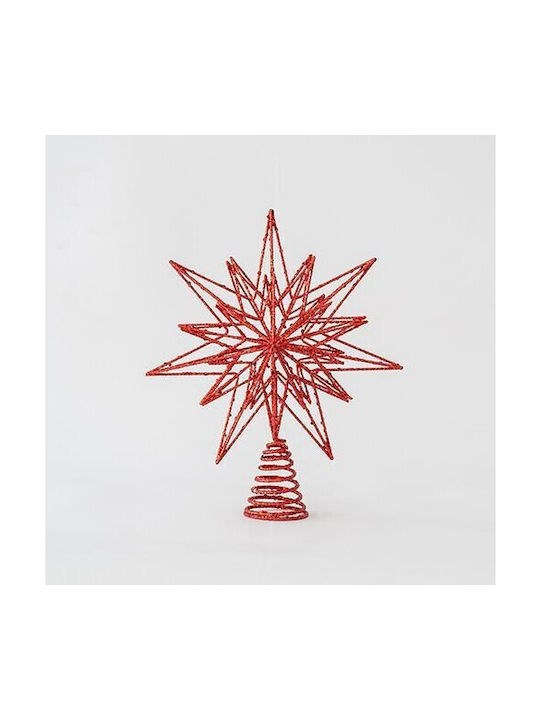 Eurolamp Christmas Star Ornament Red 25x30cm