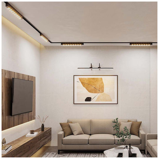 V-TAC LED Lumina liniară Lumină Plafon 5W Alb natural IP20 L16xL2.6xÎ2.4cm