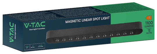 V-TAC LED Lumina liniară Lumină Plafon 12W Alb rece IP20 L27.3xL2.6xÎ2.4cm