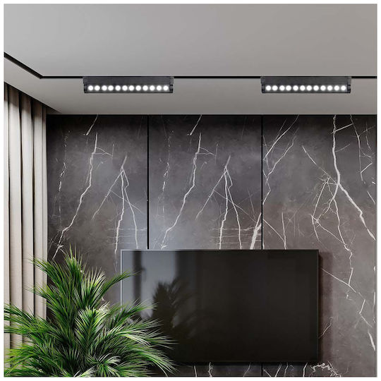 V-TAC LED Γραμμικό Φωτιστικό Οροφής 12W Ψυχρό Λευκό IP20 Μ26xΒ5.2xΥ3.3εκ.