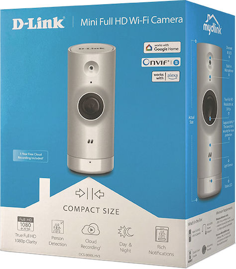 D-Link DCS-8000LHV3 IP Κάμερα Παρακολούθησης Full HD 1080p