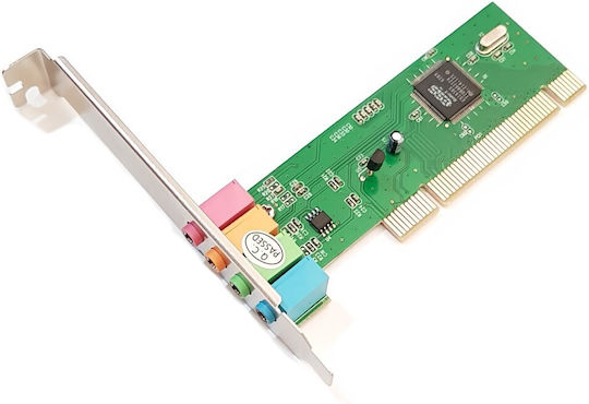 Powertech ​Interior PCI 6.1 Sound Card Multicolour (SLOT-009)