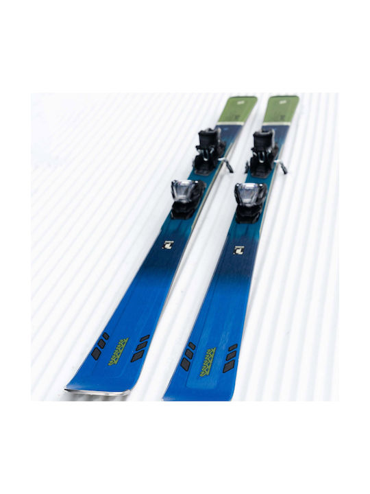 K2 Disruption 78 Carbon Bărbați Clăpari Ski în Culoare Albastru cu Legături