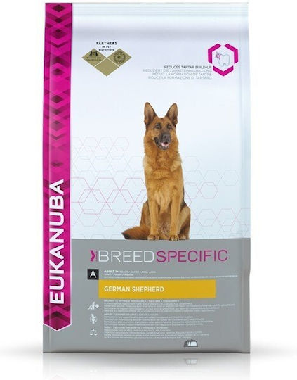 Eukanuba Adult German Shepherd 12kg Dry Food for Adult Large Breed Dogs with Chicken