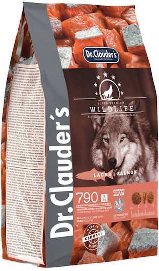 Dr.Clauder's Wildlife 11.5kg Ξηρά Τροφή χωρίς Σιτηρά για Ενήλικους Σκύλους με Σολομό