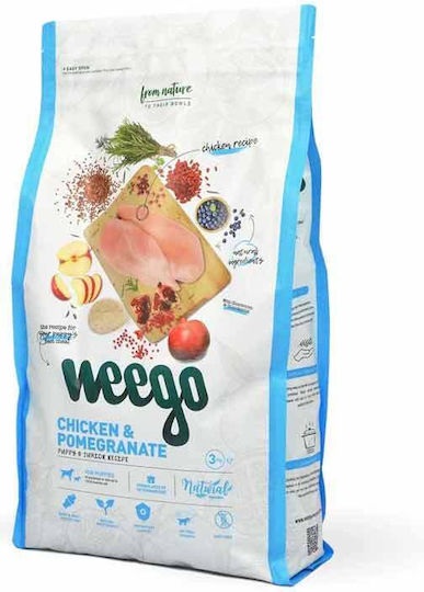 Weego 3kg Dry Food with Few Grains for Puppies with Chicken