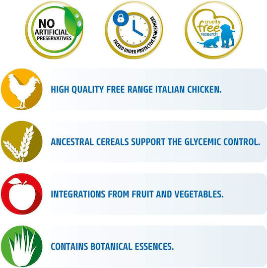 Farmina Ancestral Grain Chicken & Pomegranate Puppy Medium 12kg Dry Food with Few Grains for Medium Breed Puppies with Chicken and Pomegranate