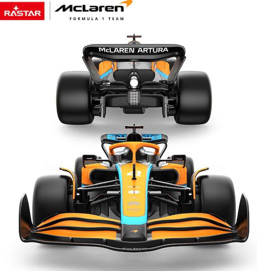 Rastar McLaren F1 MCL36 Τηλεκατευθυνόμενο Αυτοκίνητο 2WD Πορτοκαλί