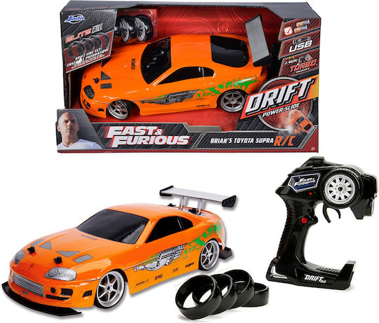 Jada Toys Fast & Furious Brian's Toyota Remote Controlled Car Drift