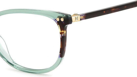 Carolina Herrera Femei Rame Ochelari Turcoaz HER0213 1ED