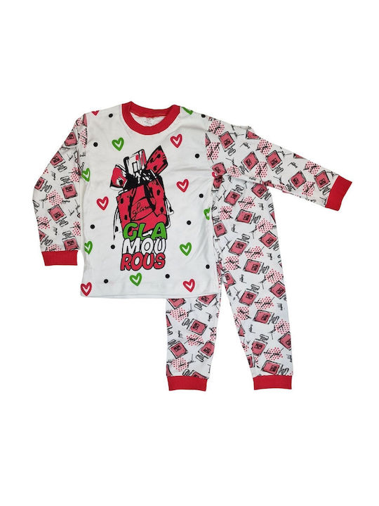 Supermini Kids Pyjamas Winter Cotton Coral