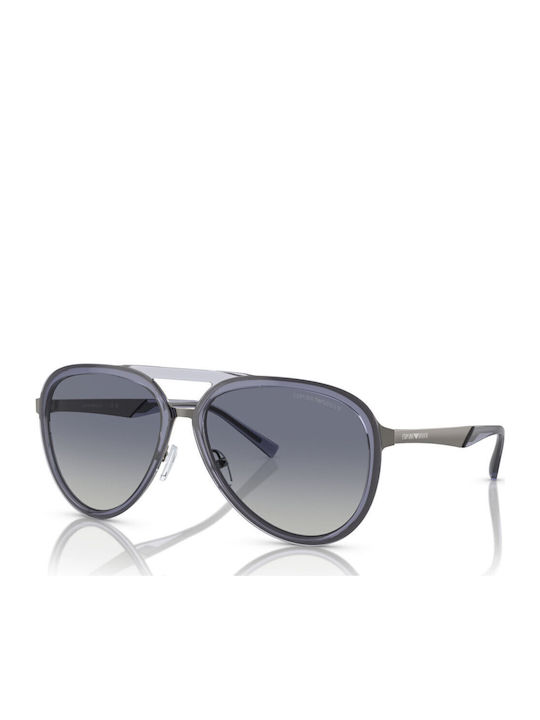 Emporio Armani Unisex Sunglasses with Grey Frame and Gradient Lenses EA2145 33584L