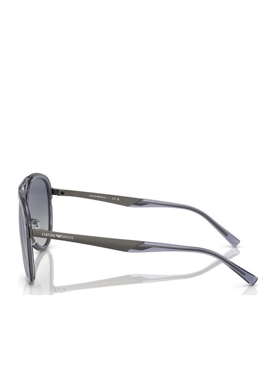 Emporio Armani Unisex Sunglasses with Grey Frame and Gradient Lenses EA2145 33584L