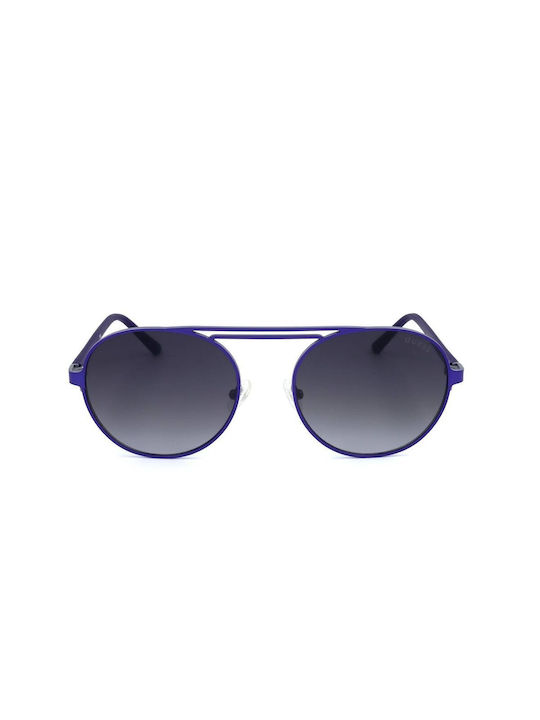 Guess Men's Sunglasses with Blue Metal Frame GU3028 91B