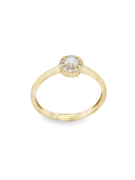 Xryseio Single Stone from Gold 14K