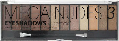 Technic Mega Nudes Eye Shadow Palette in Solid Form 3 18gr