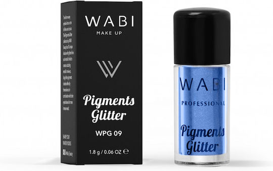 Wabi Beauty Pigments Glitter Σκιά Ματιών σε Σκόνη με Μπλε Χρώμα 1.8gr