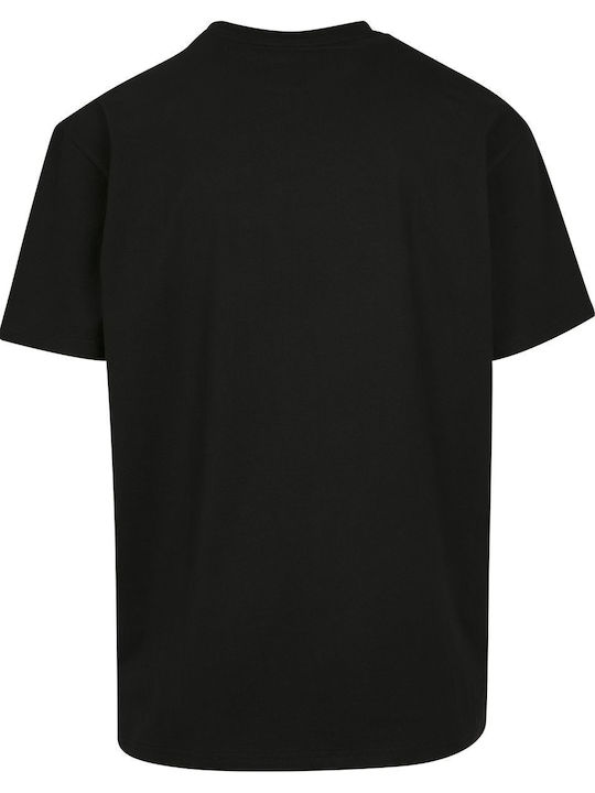 Mister Tee All F*ck the World 2.0 T-shirt Μαύρο Βαμβακερό