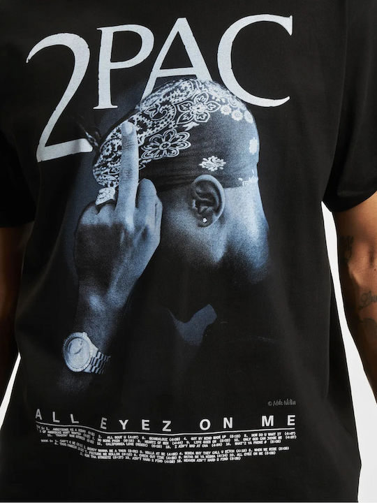 Mister Tee All F*ck the World 2.0 T-shirt Μαύρο Βαμβακερό