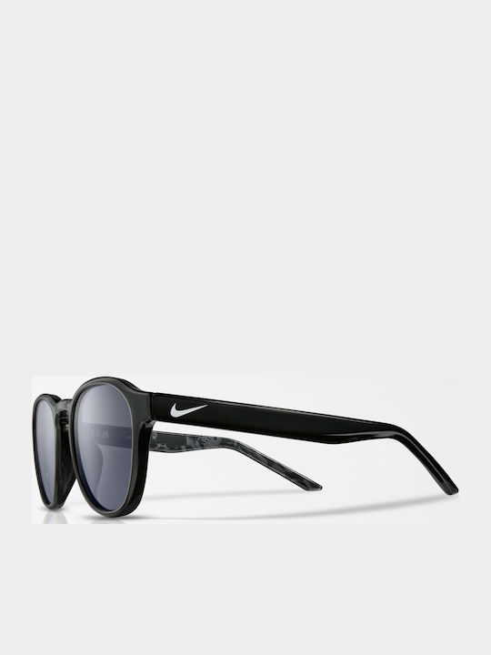 Nike Smash Unisex Γυαλιά Ηλίου με Μαύρο Κοκκάλινο Σκελετό και Μαύρο Φακό DZ7382-010