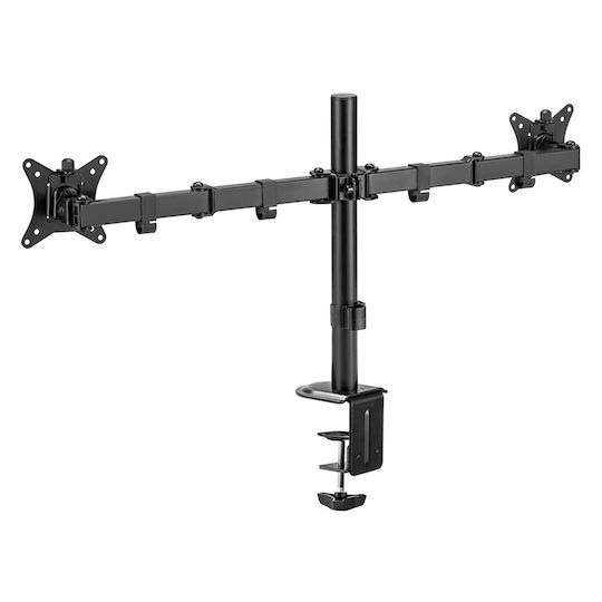 Maclean Energy Halterung Auf dem Schreibtisch für 2 Monitore bis 32" mit Arm (MC-754N)