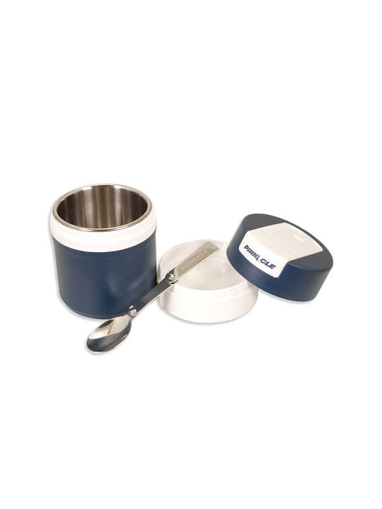 Pinnacle Δοχείο Φαγητού Inox Θερμός Μπλε 600ml
