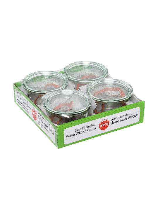 Weck Δοχείο Φαγητού Πλαστικό 250ml