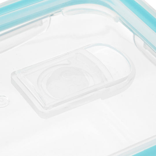 5Five Glass Lunch Box Rect Green 540ml