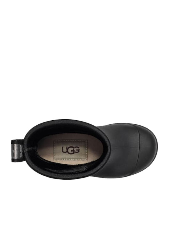 Kids Wellies Droplet with Internal Lining Black