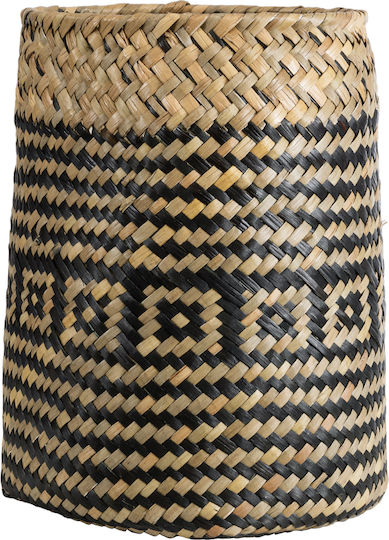 GloboStar Κασπώ Rattan Καφέ 18x18x22εκ.