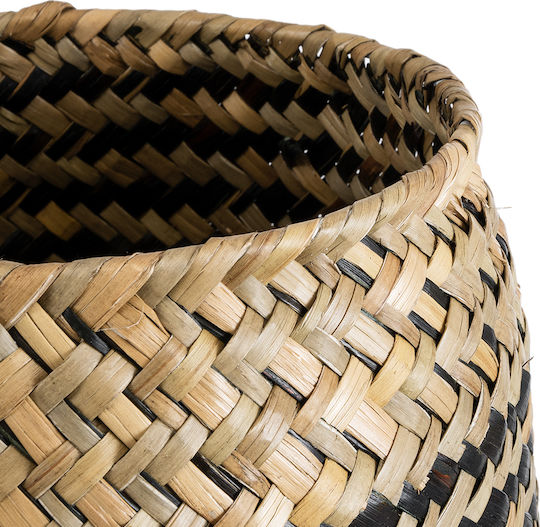 GloboStar Κασπώ Rattan Καφέ 18x18x22εκ.