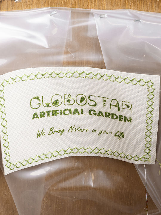 GloboStar Jamaica Planter Wooden Brown with Stand 27x27x61cm.