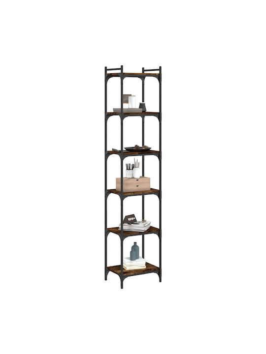 Етажерка Кафяв Дъб / Кафяв Дъб 40 см / 40x30 см / 30x188 см / 188 см