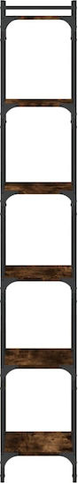 Βιβλιοθήκη Καπνιστή Δρυς 40x30x188εκ.