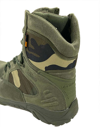 Ustyle Militärische Stiefel aus Mesh Khaki Y-28