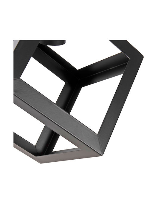 HomeMarkt Pendant Light Black with Socket E27 23cm