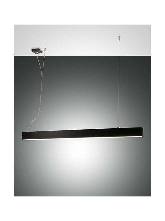 Fabas Luce Next Pendant Light LED Rail Black