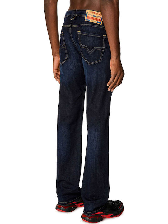 Larkee Men's Jeans Pants with Regular Straight Fit Blue