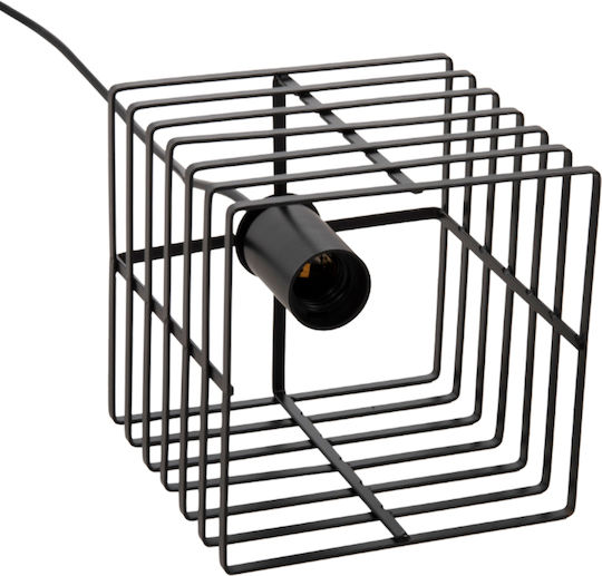 HomeMarkt Black Pendant Ceiling Light with E27 Socket 16x16x124cm