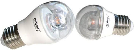 Elvhx LED Bulb 5.5W 80mm for Socket E27 and Shape P45 Natural White 490lm