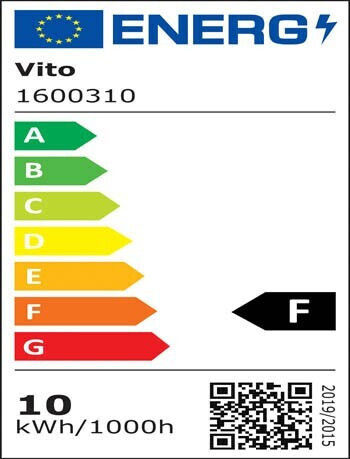 Vito Λάμπα LED 10W Τύπου Φθορίου 60εκ. για Ντουί G13 και Σχήμα T8 Φυσικό Λευκό 750lm