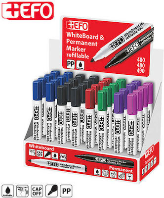 +Efo Whiteboard-Marker 3mm Schwarz