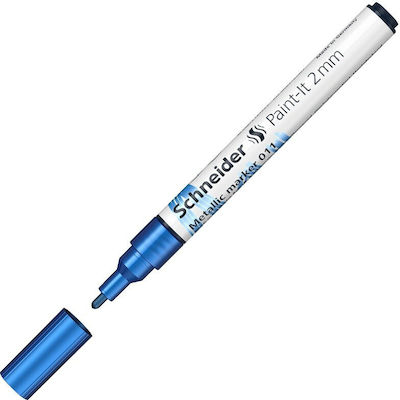 Schneider Design Marker 0.8mm Blue Metallic