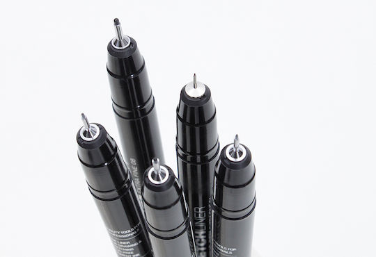 Montana Sketchliner Μαρκαδόρος Σχεδίου Μαύρος 0.1mm